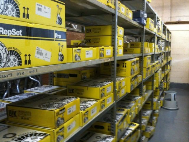 Склад запчастей сцепления